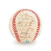A Group of 19 Los Angeles Angels Signed Baseballs,