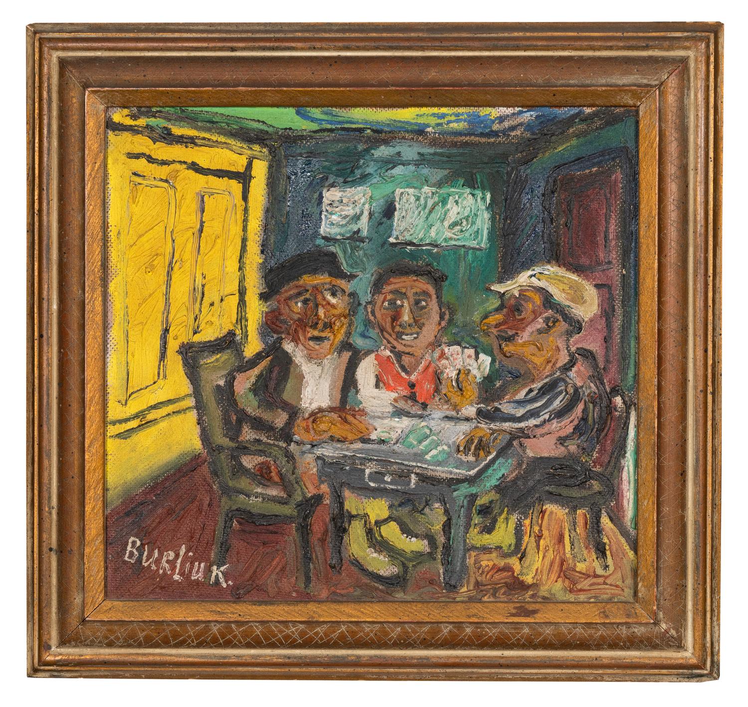 Men Playing Cards