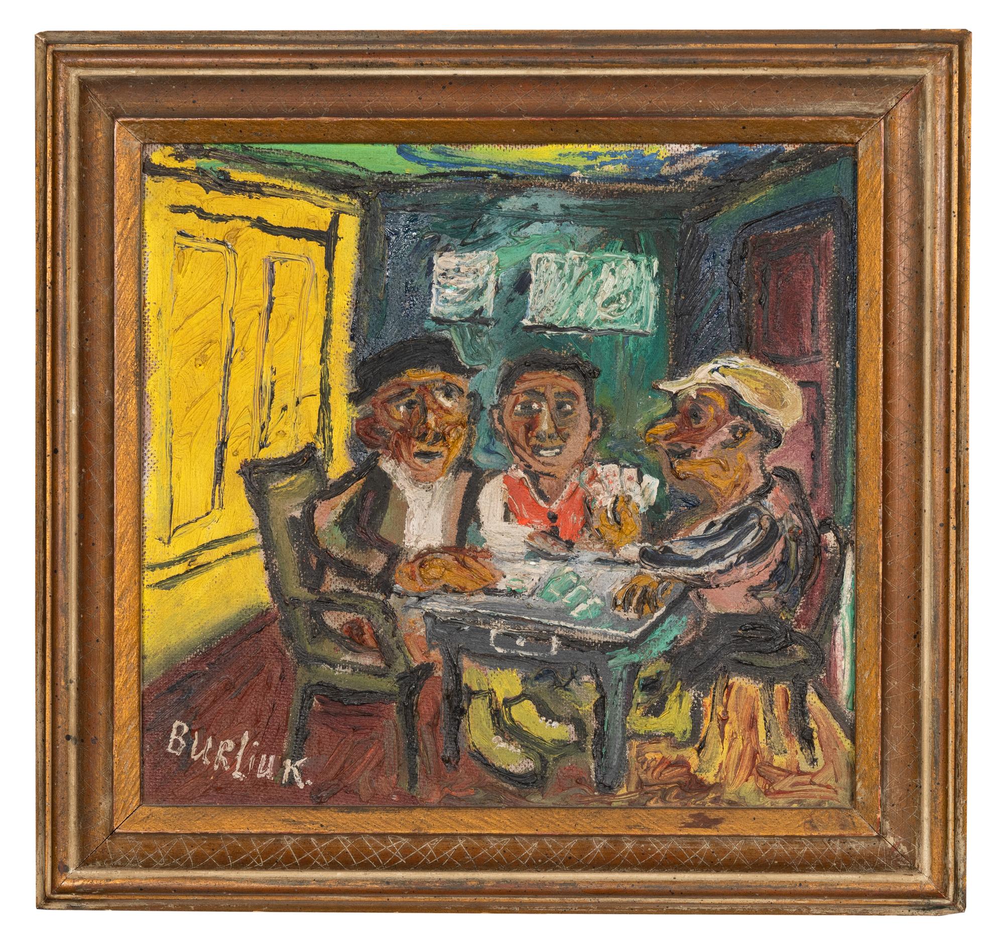 Men Playing Cards