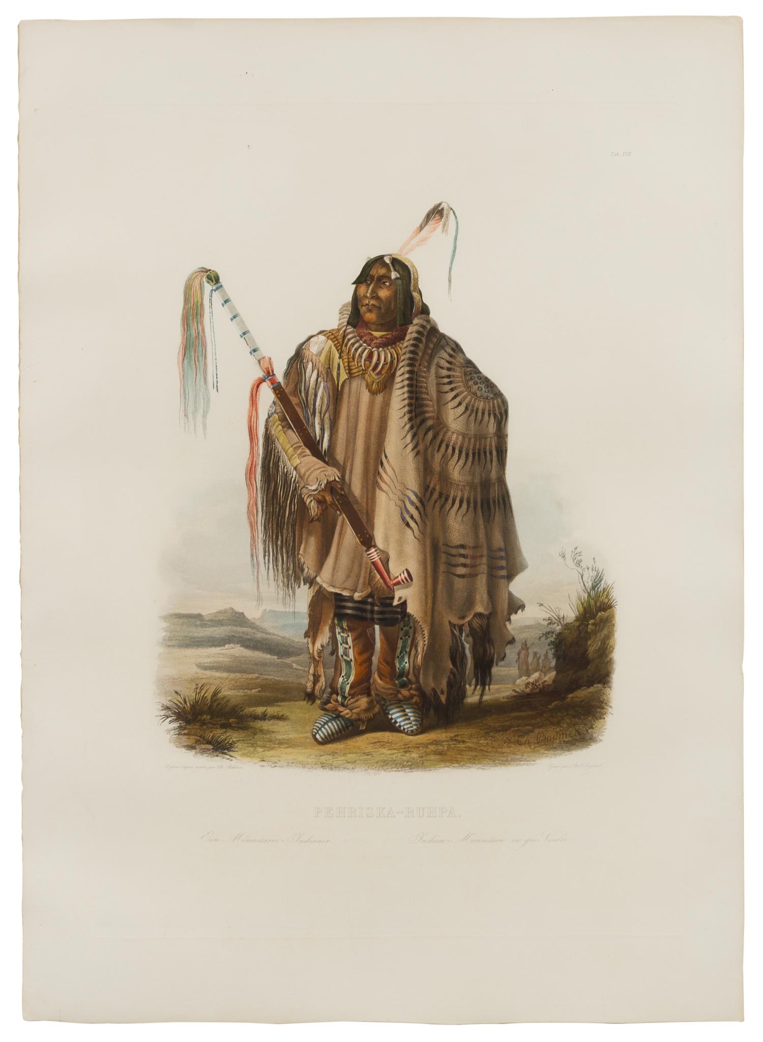 BODMER, Karl (1809-1893) Pehriska-Ruhpa