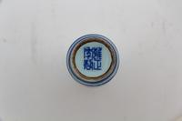 A Chinese Blue and White Porcelain Snuff Bottle