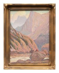 Two Works: The Canyon Gateway and Indians on the Cocopah Pass