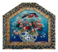 Three Italian Reverse Paintings on Glass