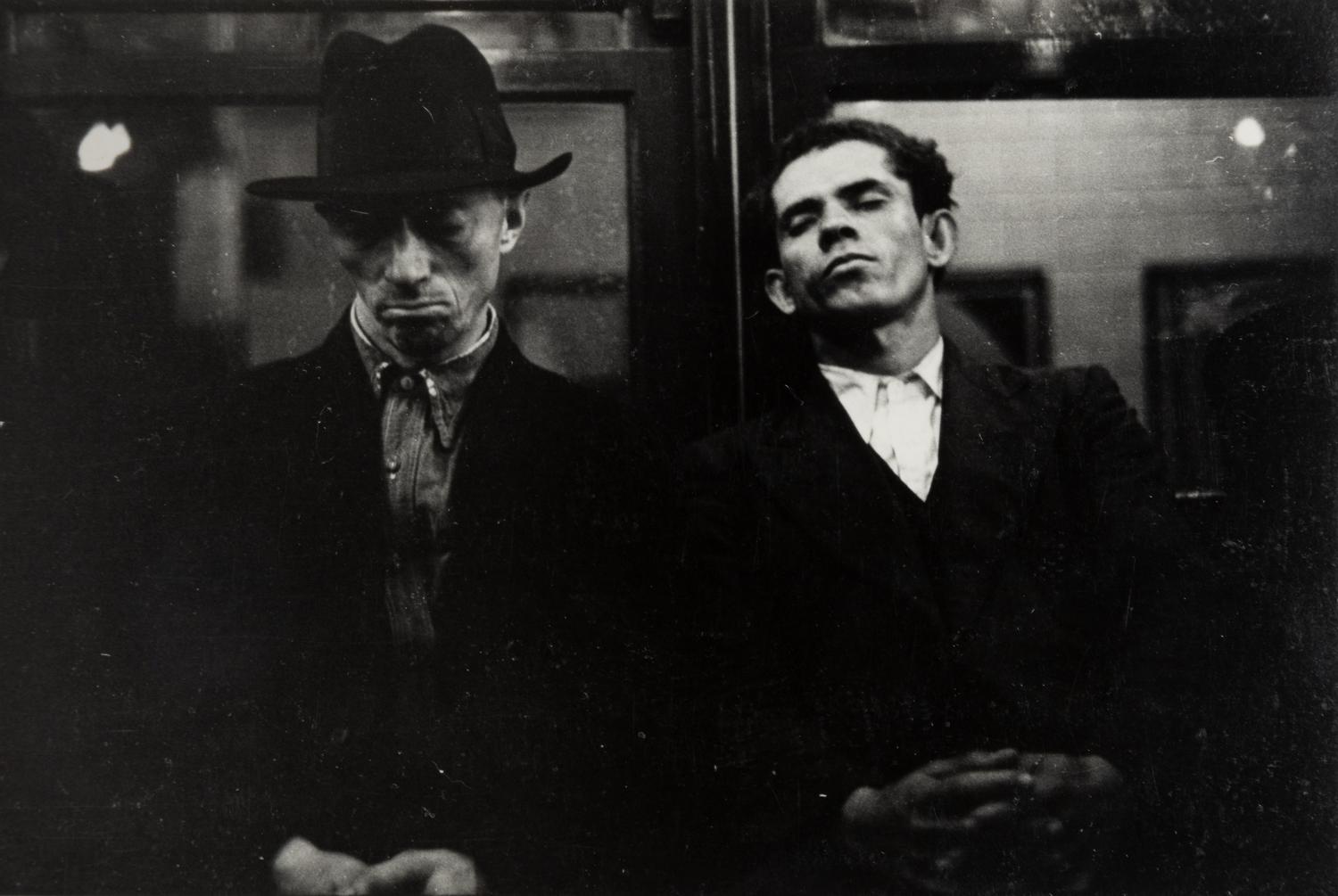 Walker Evans (1903-1975) Subway Portrait, 1941