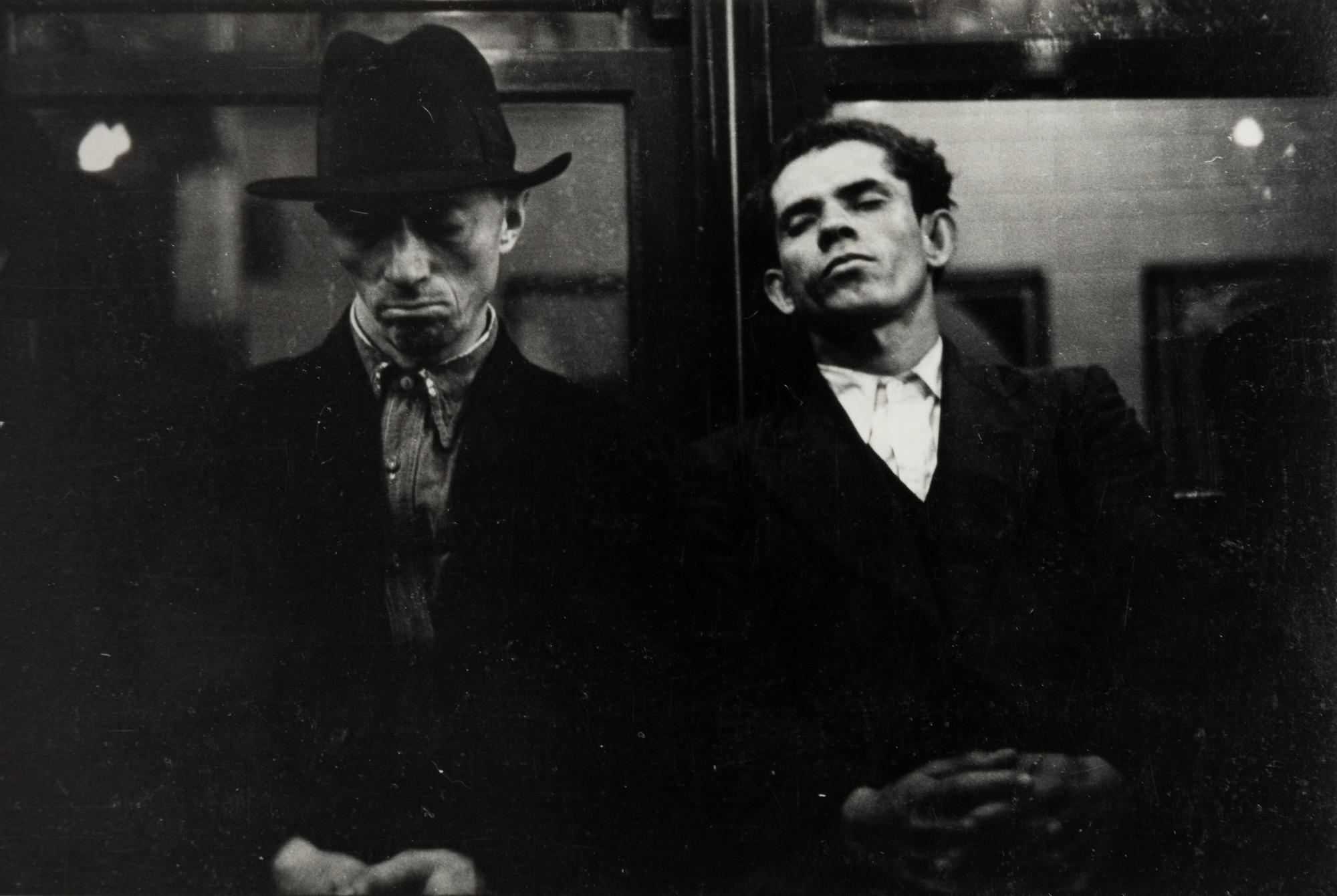 Walker Evans (1903-1975) Subway Portrait, 1941