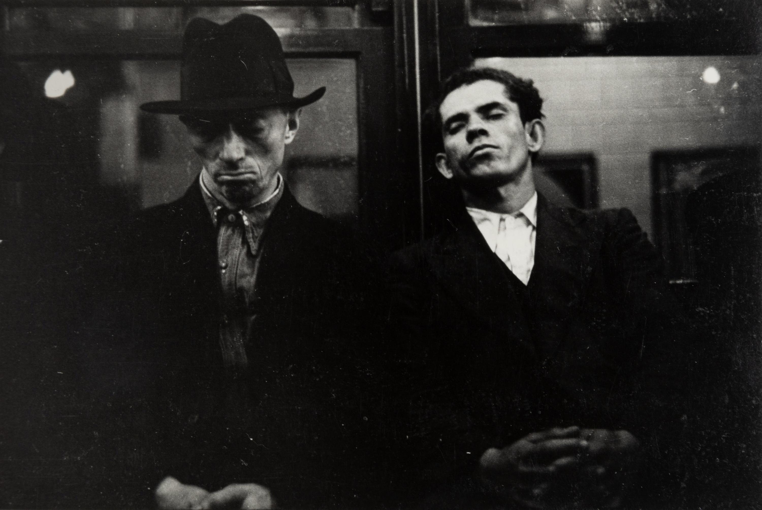 Walker Evans (1903-1975) Subway Portrait, 1941