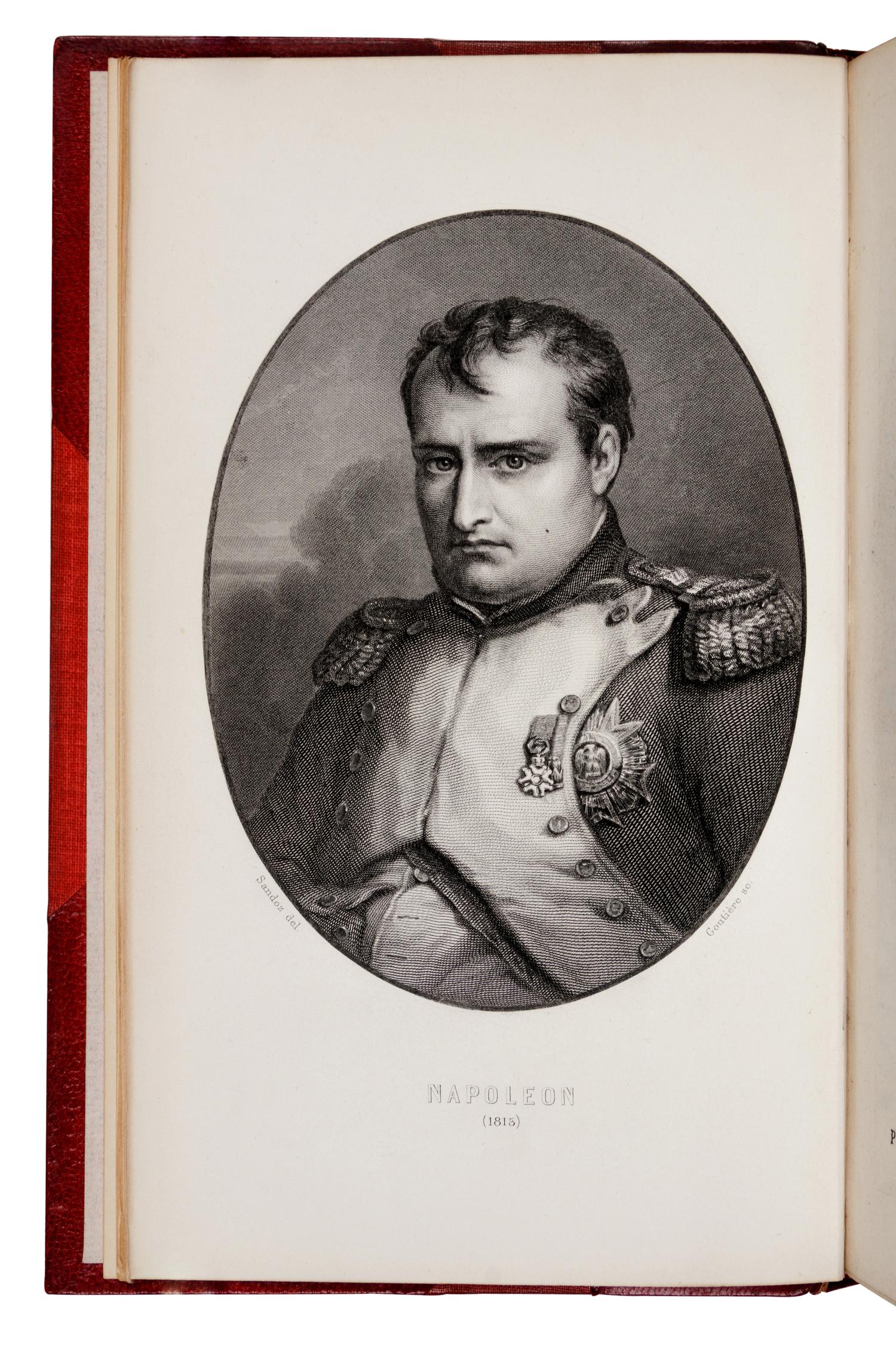 [NAPOLEON]. LAS CASES, Emmanuel, Marquis de (1766-1842). Memorial de Sainte Helene. Journal of the Private Life...of the Emperor Napoleon at St. Helena . London: Henry Colburn, 1823.
