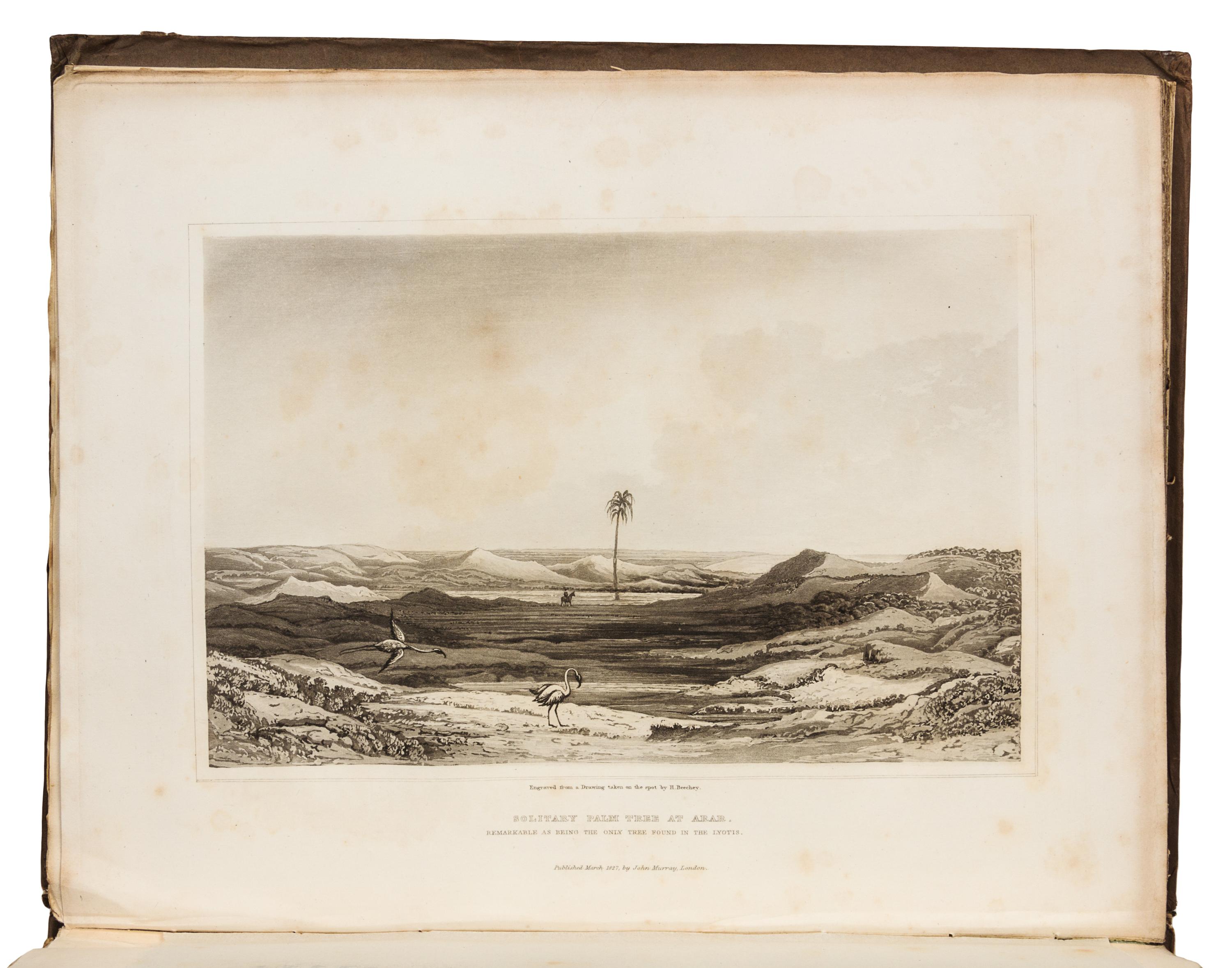 BEECHEY, F. W. and H. W. BEECHEY. Proceedings of the Expedition to explore the Northern Coast of Africa. FIRST EDITION, ORIGINAL BOARDS