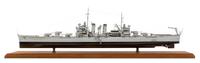 A Ship Model of the "USS Brooklyn" Height 12 x length of base 42 inches.