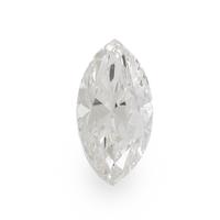 An Unmounted Marquise Cut Diamond
