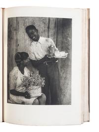 [ENSLAVEMENT]. ULMANN, Doris, and PETERKIN, Julia. Roll, Jordan, Roll. Text by Julia Peterkin. The Photographic Studies by Doris Ulmann. New York: Robert O. Ballou, 1933.