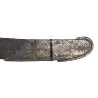 Philadelphia Bird's Head Pommel Silver Hilted Officer's Saber with Silver Mounted Leather Scabbard
