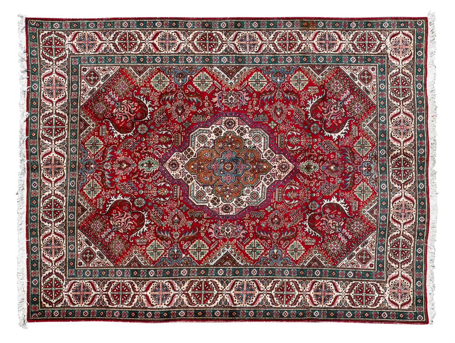 A Persian Wool Rug