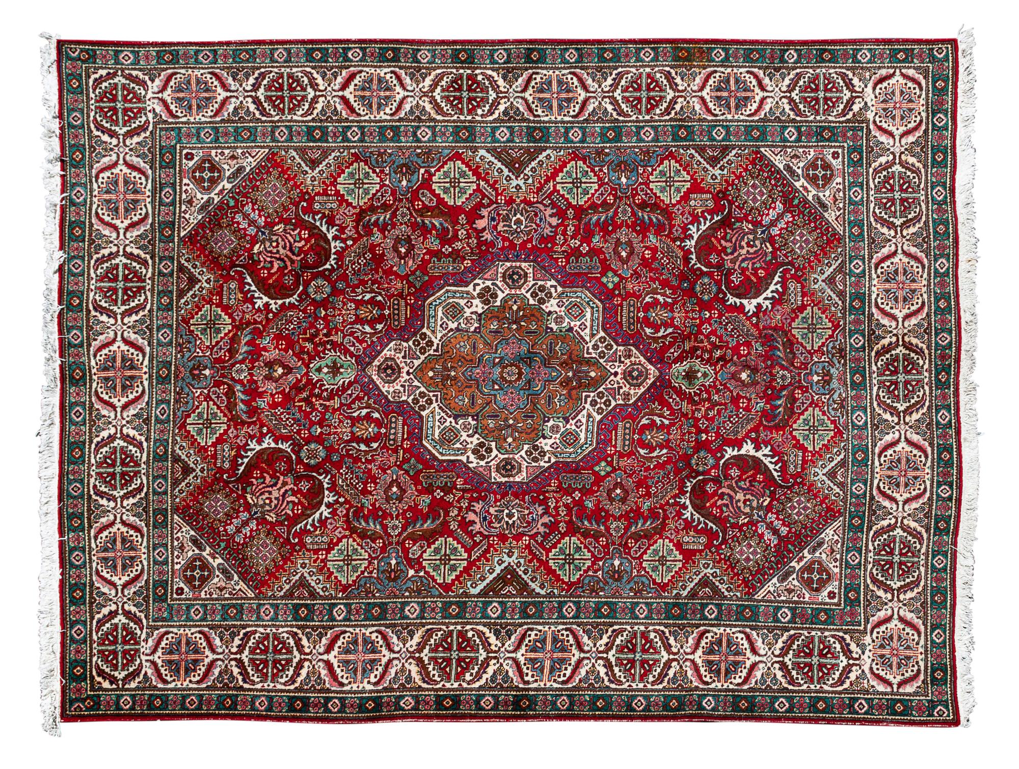 A Persian Wool Rug