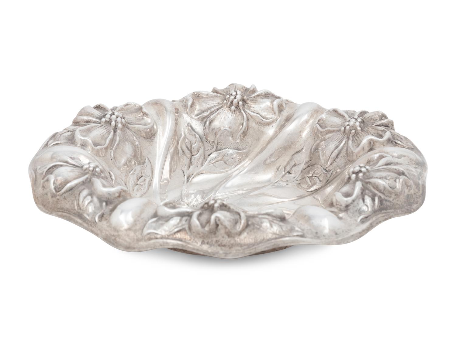 An American Art Nouveau Silver Bowl