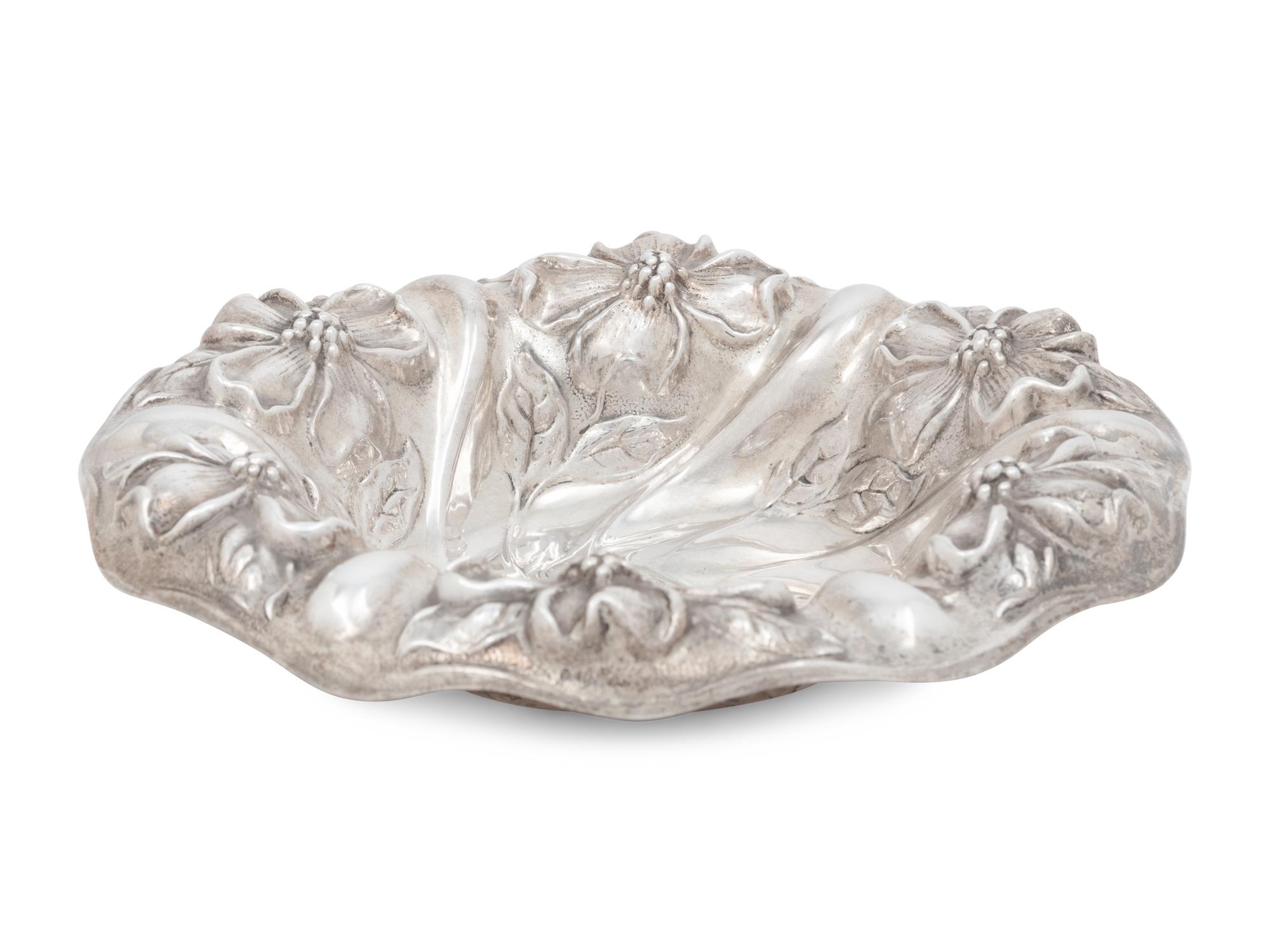 An American Art Nouveau Silver Bowl