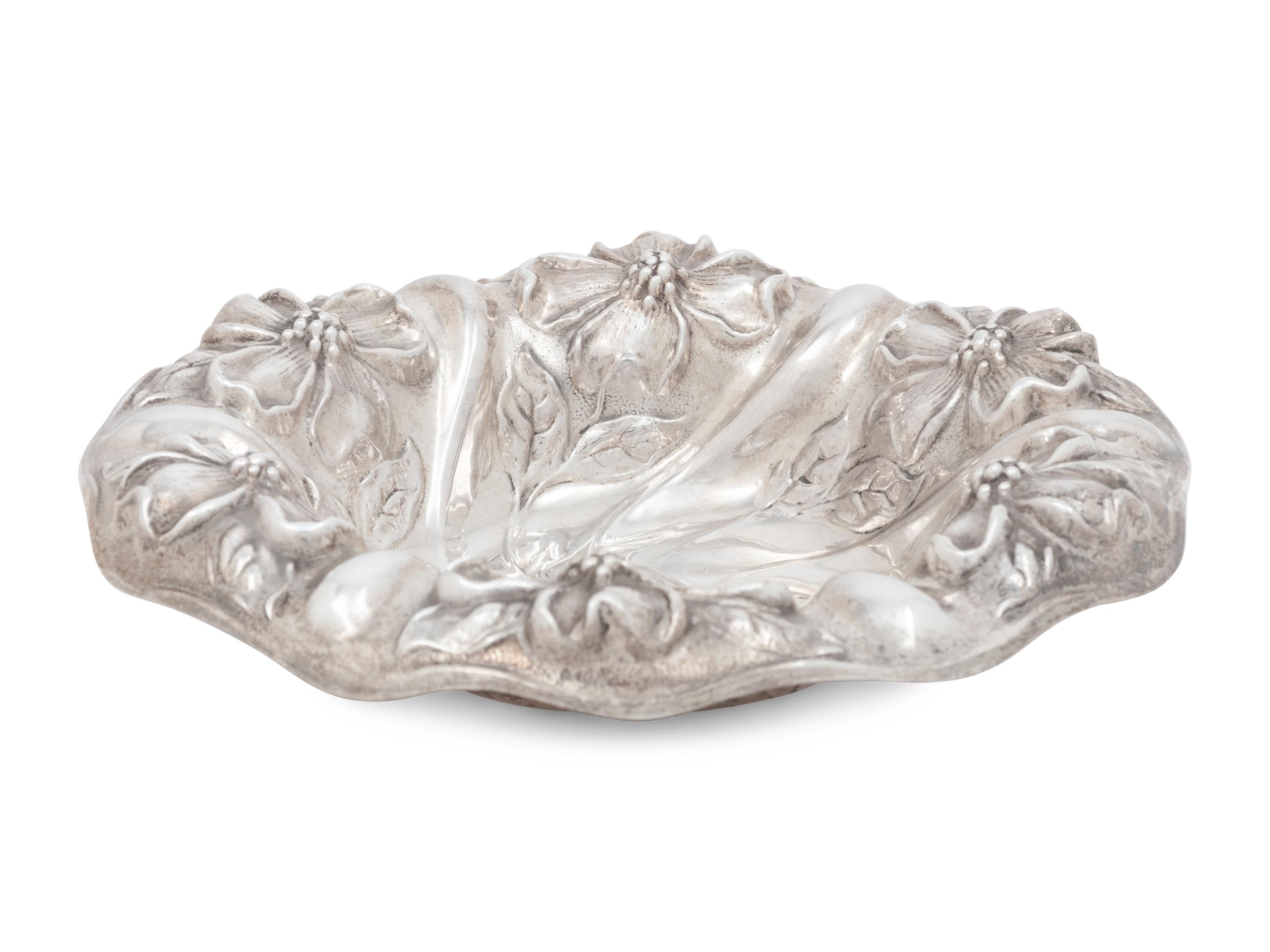 An American Art Nouveau Silver Bowl