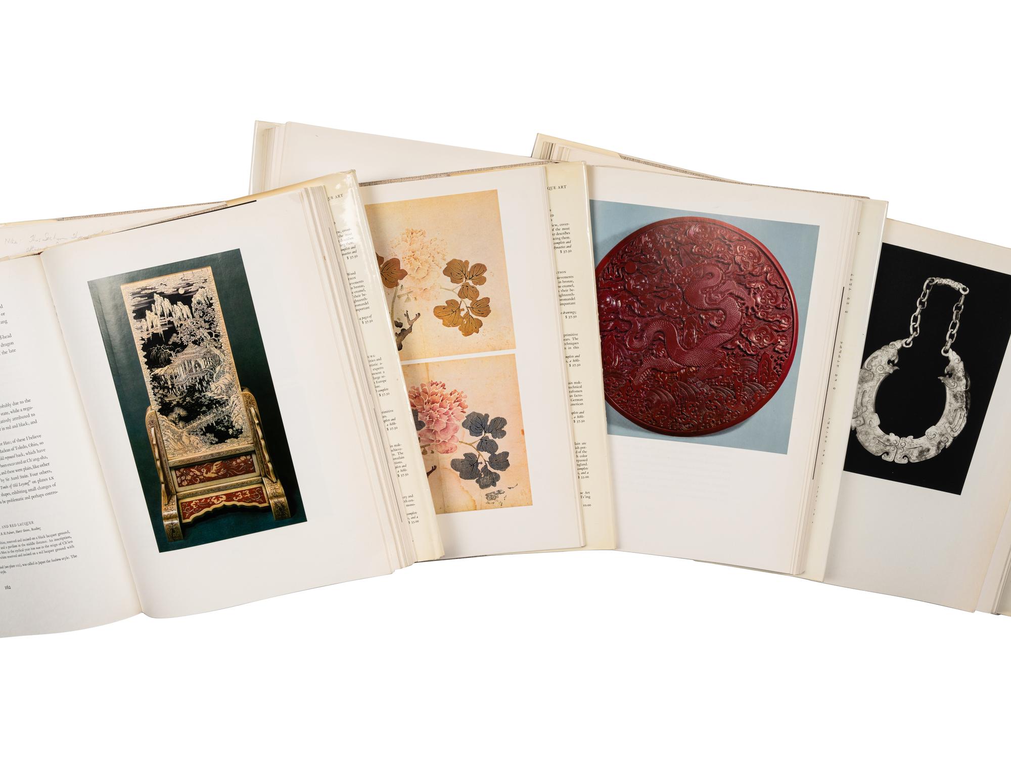 [CHINESE ART] A group of multi-volumed reference works about Chinese Art, comprising: