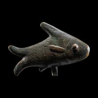 An Egyptian Bronze Oxyrhynchus Fish