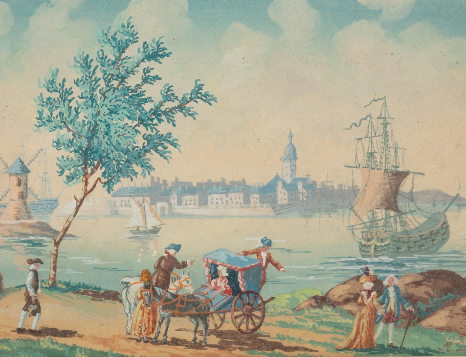 A Pair of Italian Grand Tour Paintings