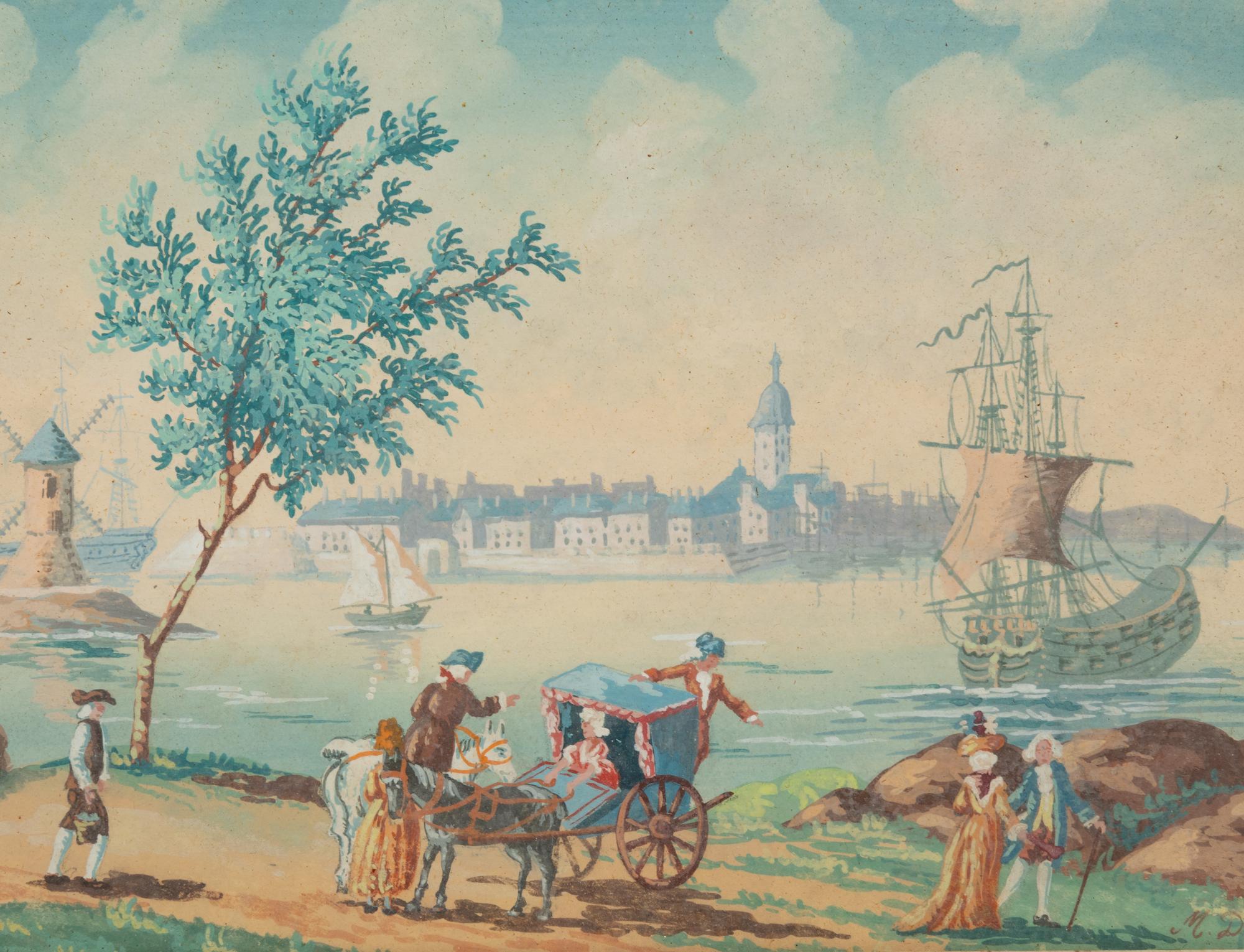 A Pair of Italian Grand Tour Paintings
