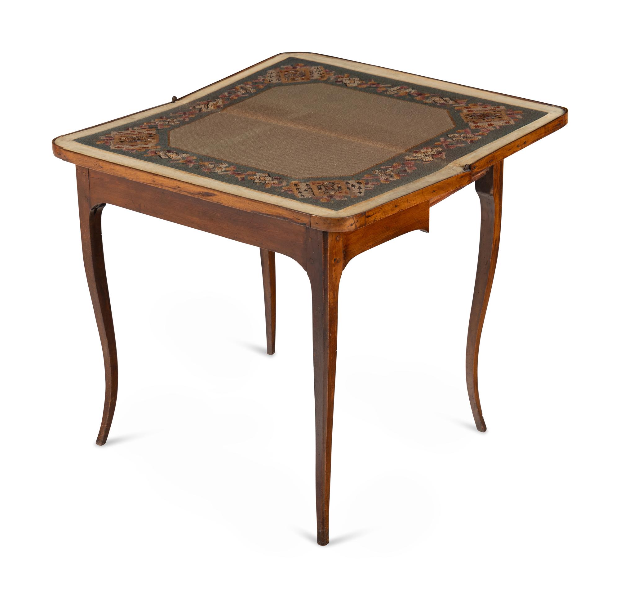 A French Provincial Fruitwood Game Table