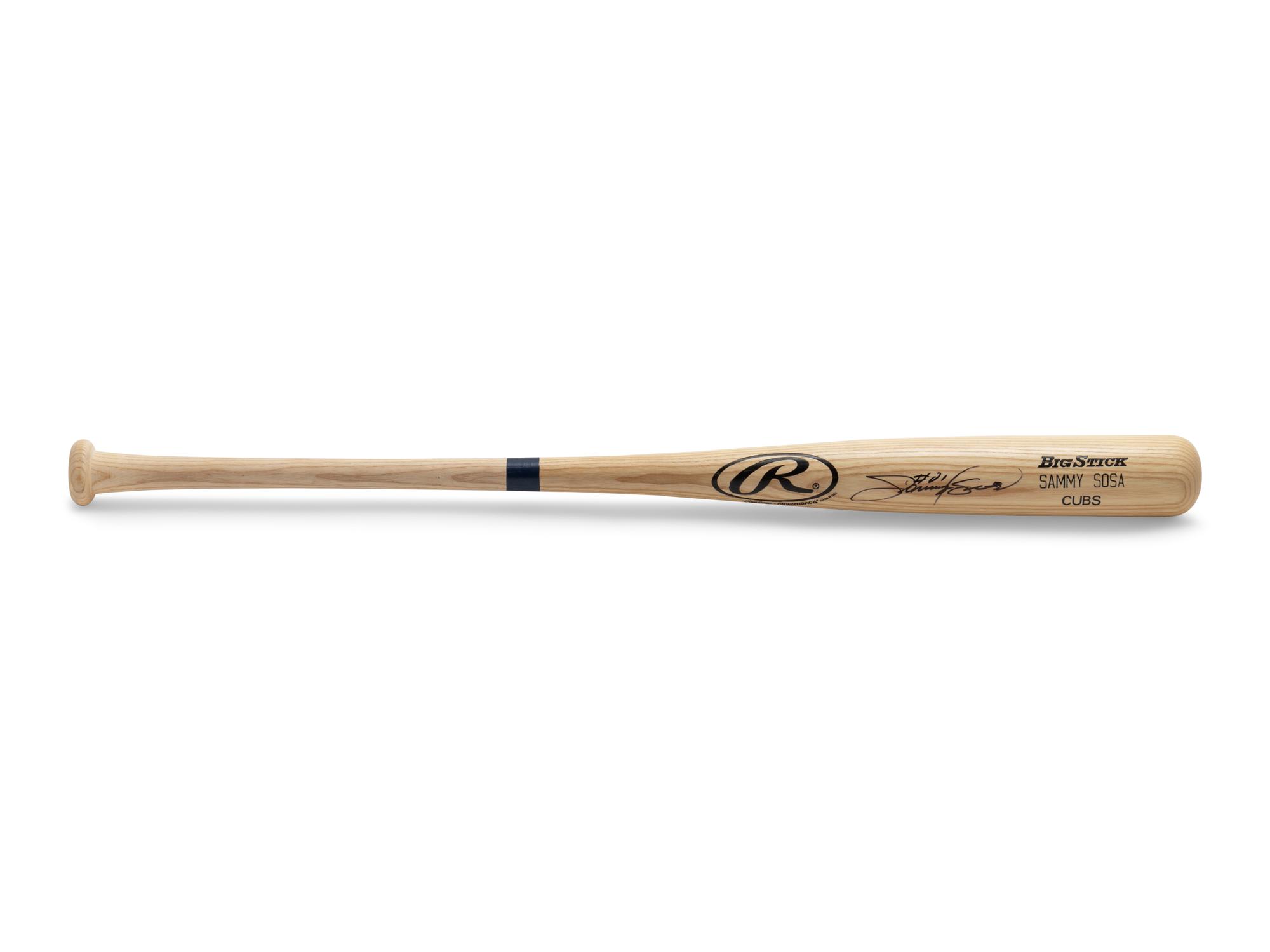 Two Sammy Sosa Signed Items,