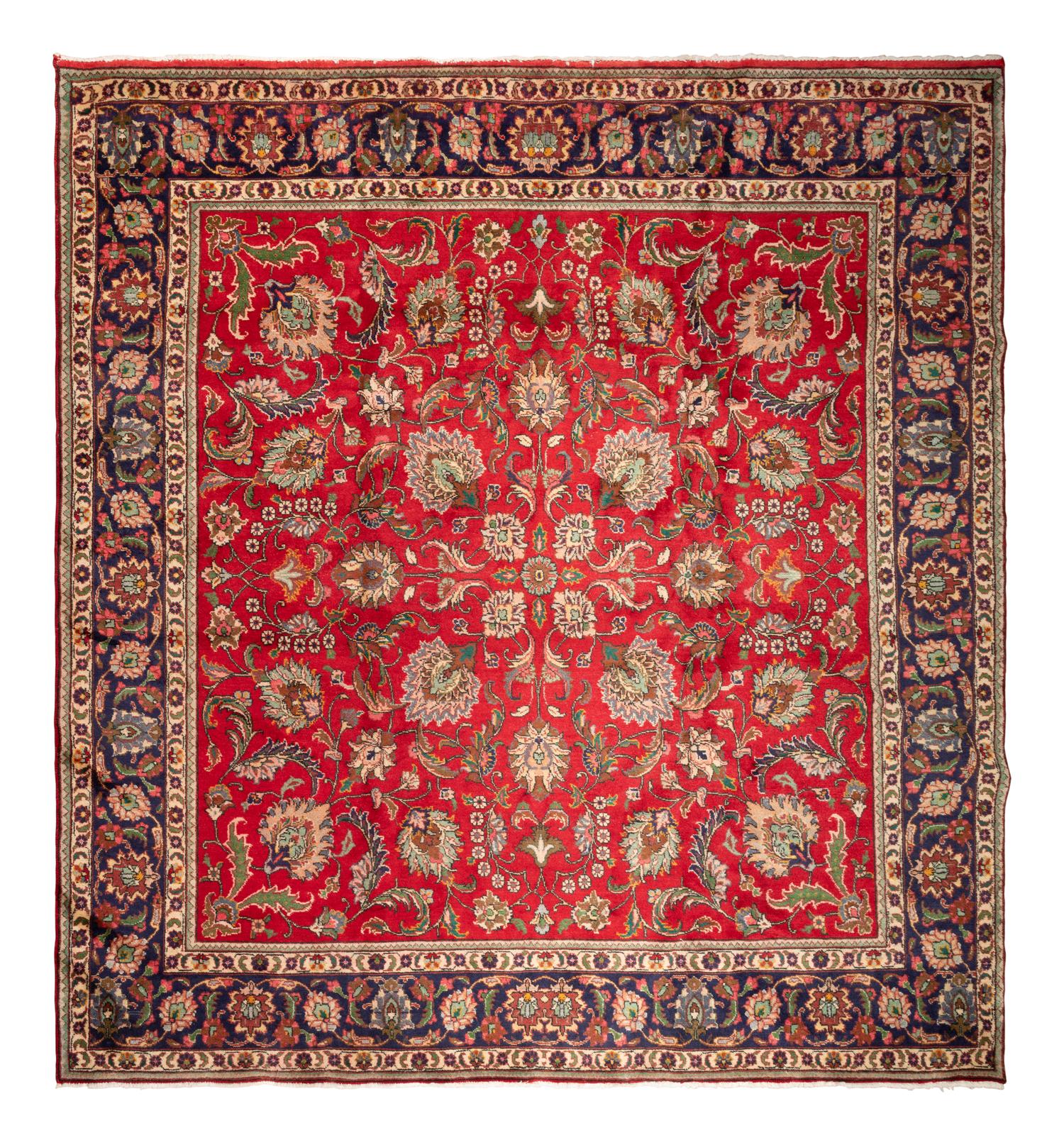 A Tabriz Wool Rug