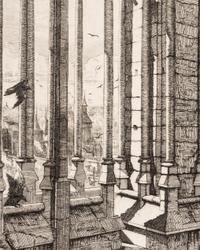 A Pair of Prints (La Tour de L’Horloge; La Galerie de Notre Dame)