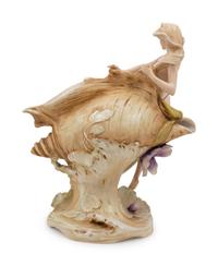 A Royal Dux Figural Vase