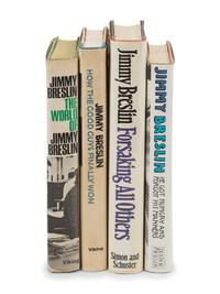 [BRESLIN, Jimmy (1928-2017)]. A group of 4 FIRST EDITIONS by Breslin, comprising: