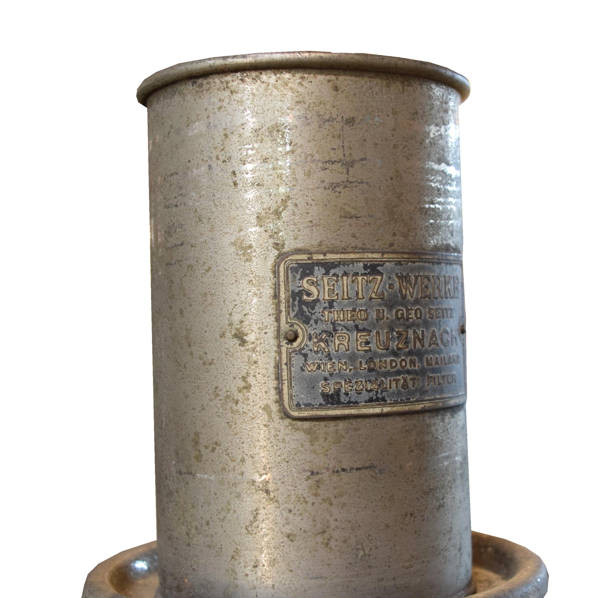 A Copper and Iron Vessel from the Lisotto Grappa Distillery 7" W x 12" D x 29" H — Italy, 20th Century