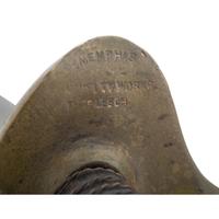 Scarce Straight Blade Memphis Novelty Works Thomas Leech Inside Guard Marked Cavalry Saber