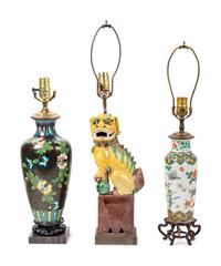 Three Chinese Lamps