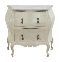 An Italian Gray Painted Commode