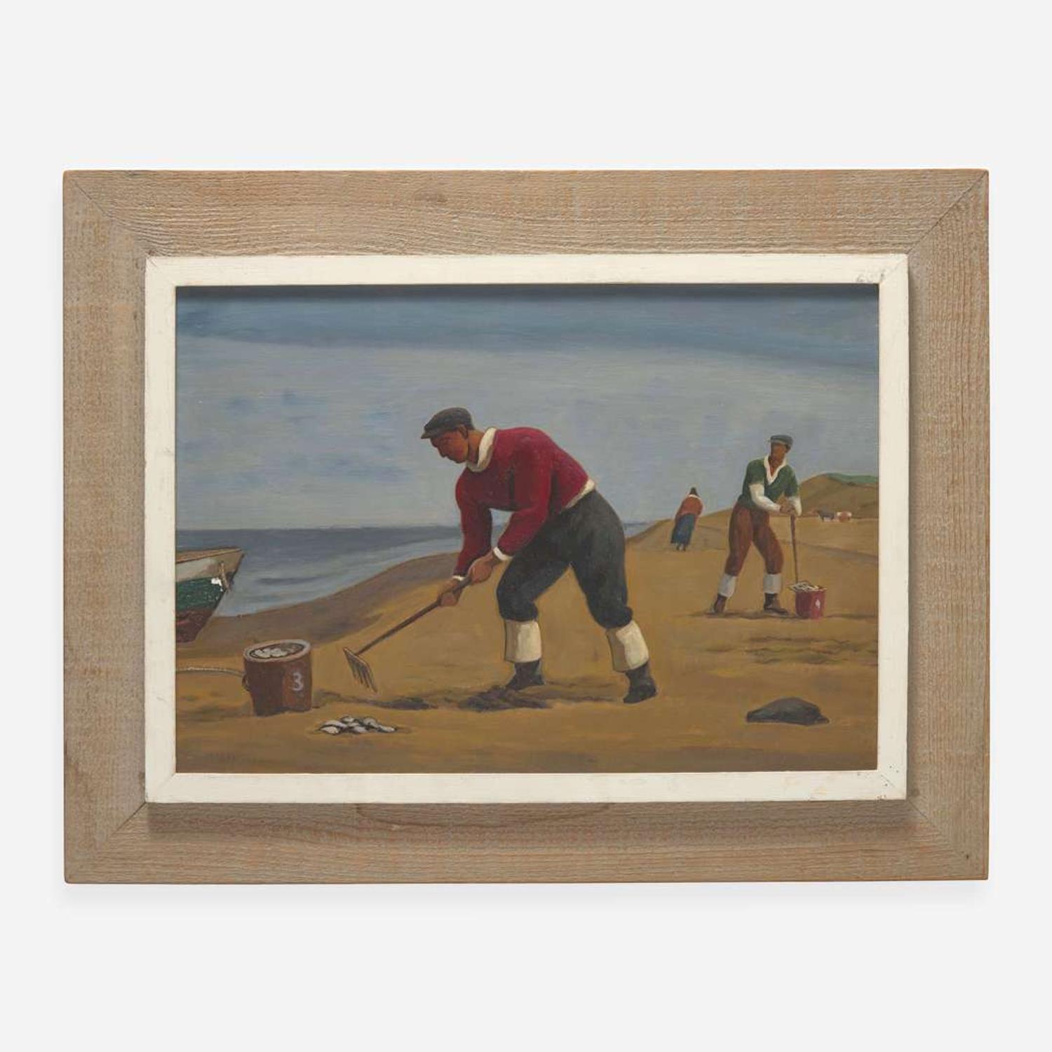 Ross E. Moffett (American, 1888–1971) The Clam Diggers