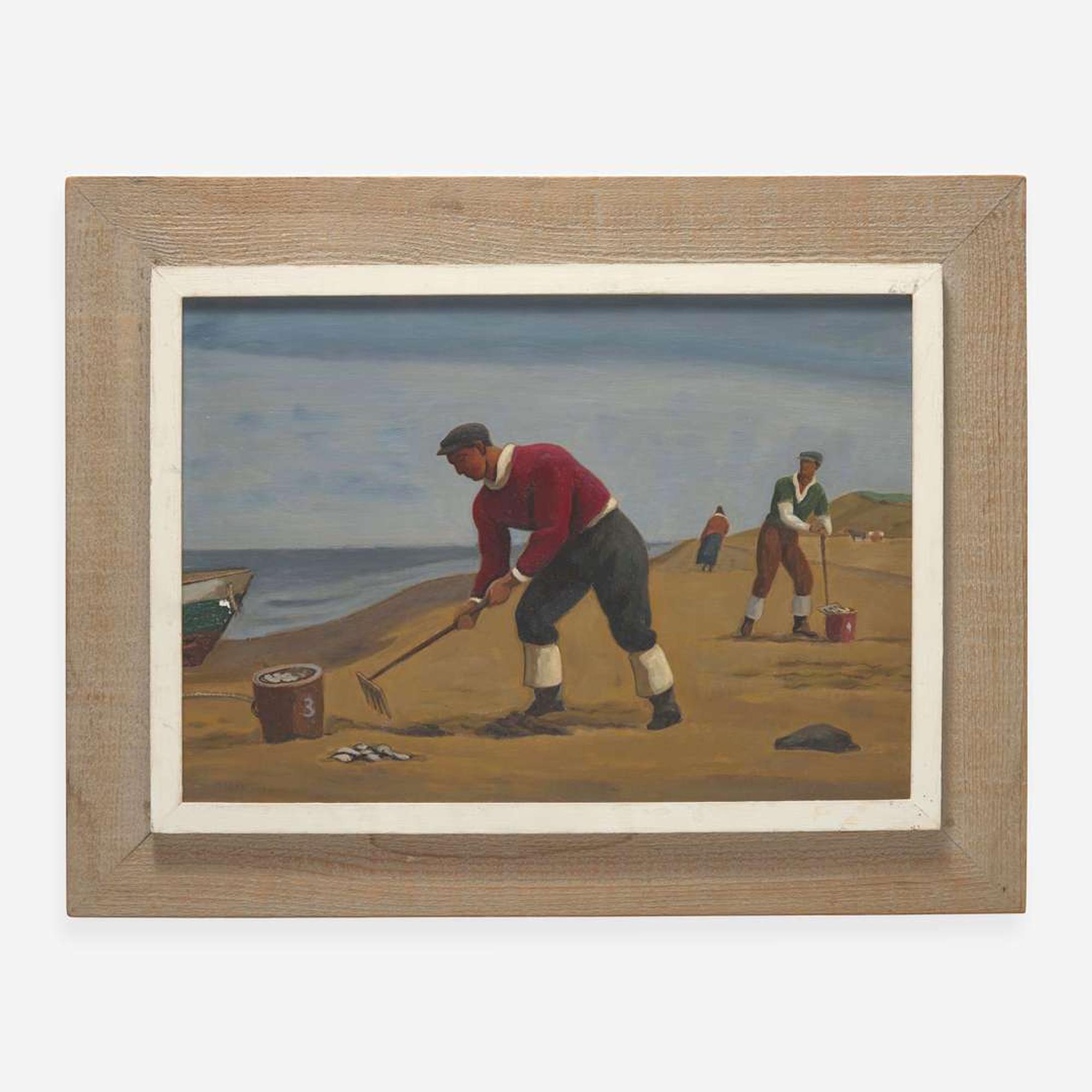 Ross E. Moffett (American, 1888–1971) The Clam Diggers