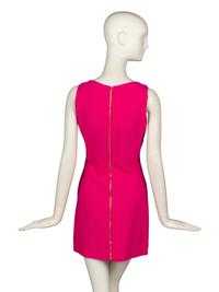 Versace, Hot Pink Safety Pin Dress