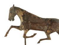 A Molded Copper and Cast Zinc Ethan Allen Weathervane