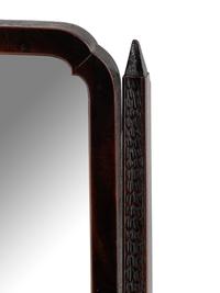 A George III Mahogany Dressing Mirror