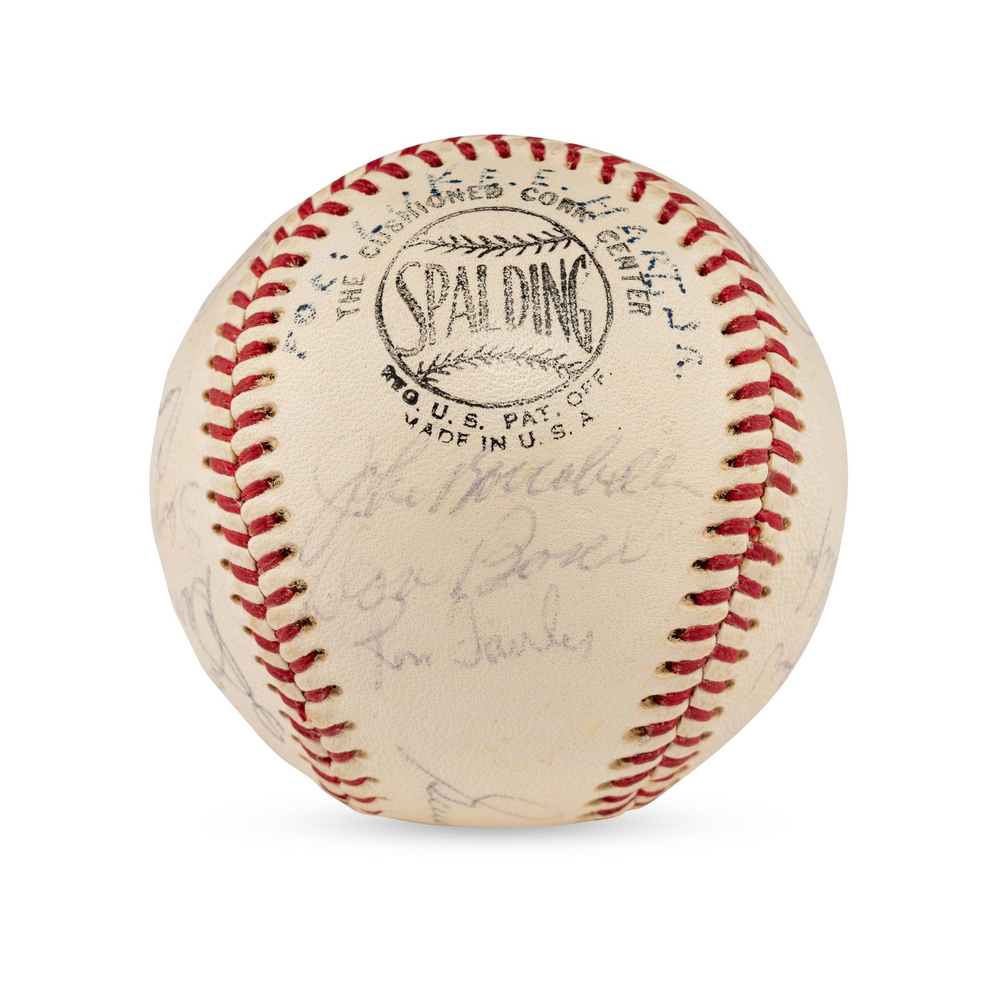 A 1969 Montreal Expos Inaugural Season Team Signed Autograph Baseball (Beckett Authentication Services)