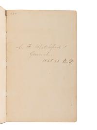 [CIVIL WAR]. BLATCHFORD, Caroline A. (1817-1901). A group of 4 Civil War-era diaries written by Caroline Appleton Blatchford, including discussion of prominent New York families, the ongoing war, and work with the Women's Central Relief Association.