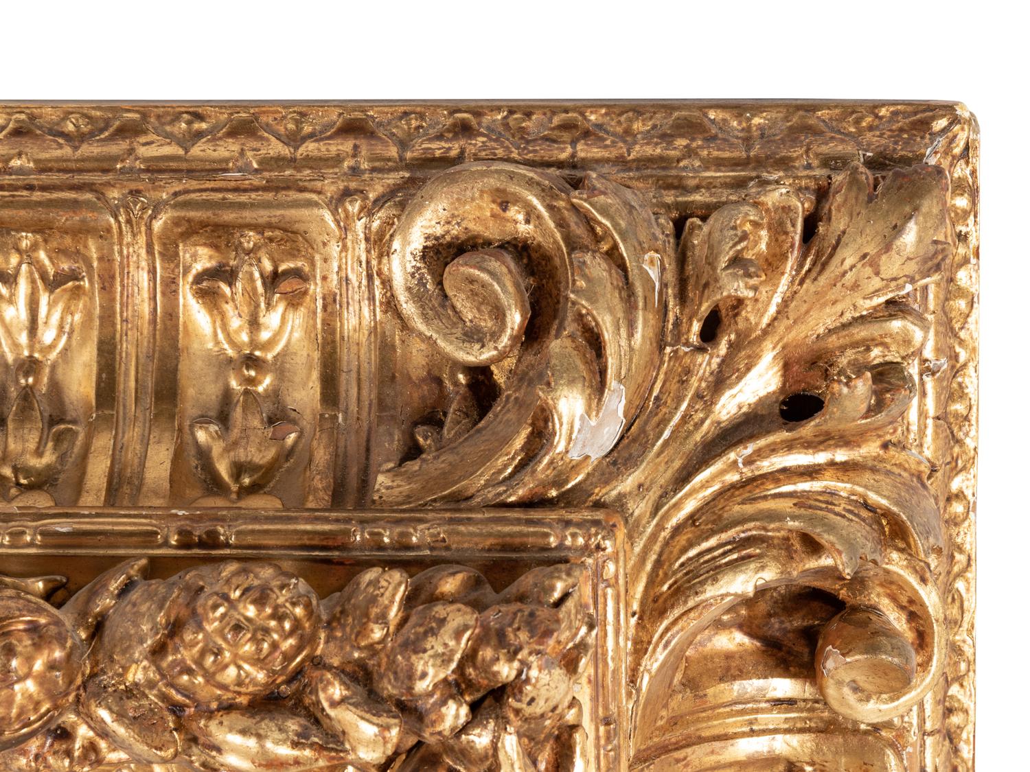 A Continental Giltwood Mirror