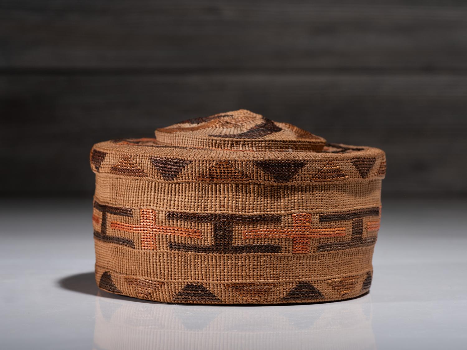 Tlingit Rattletop Basket