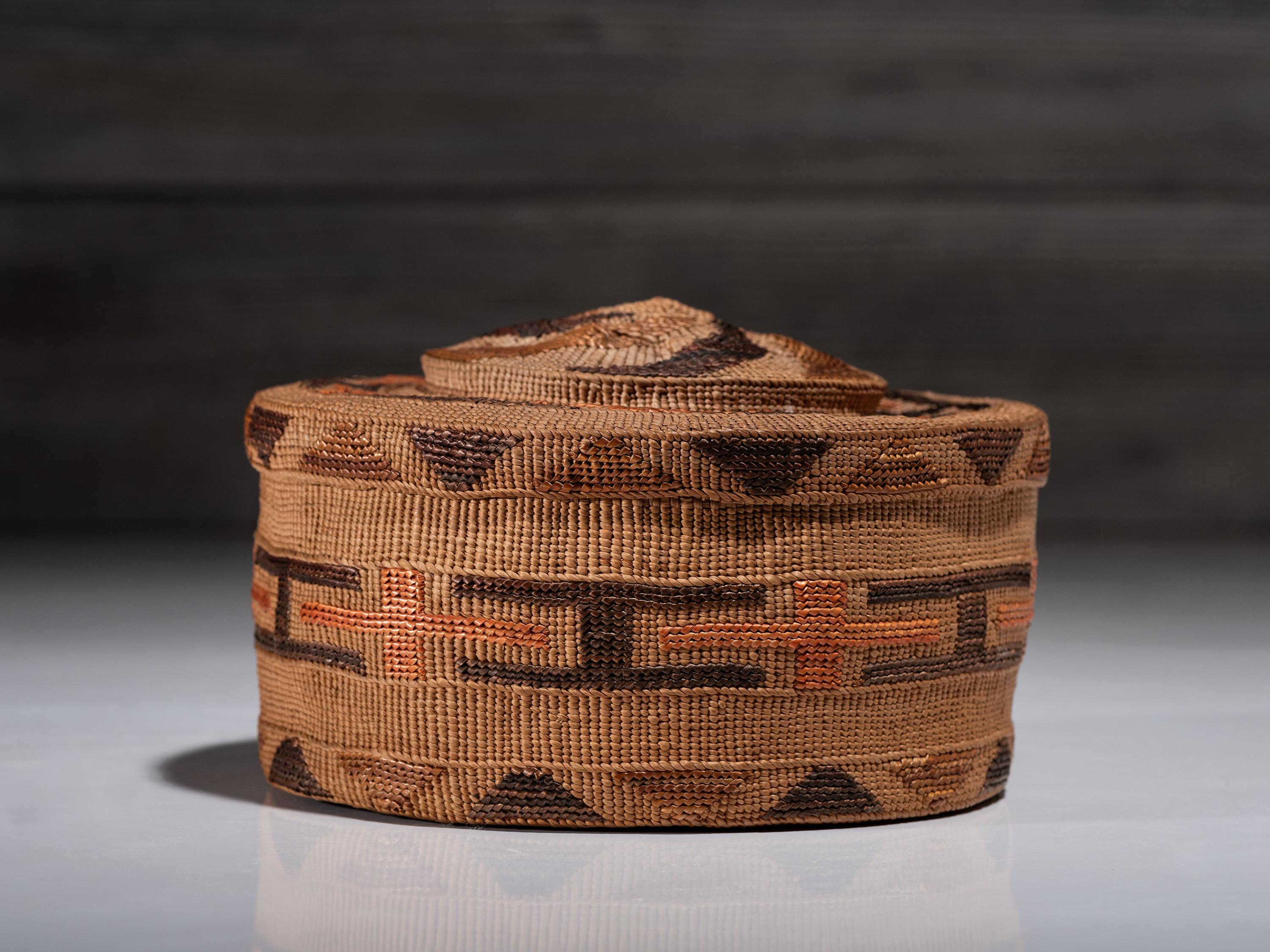 Tlingit Rattletop Basket