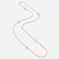 A gold and cultured pearl necklace, Tiffany & Co. Elsa Peretti