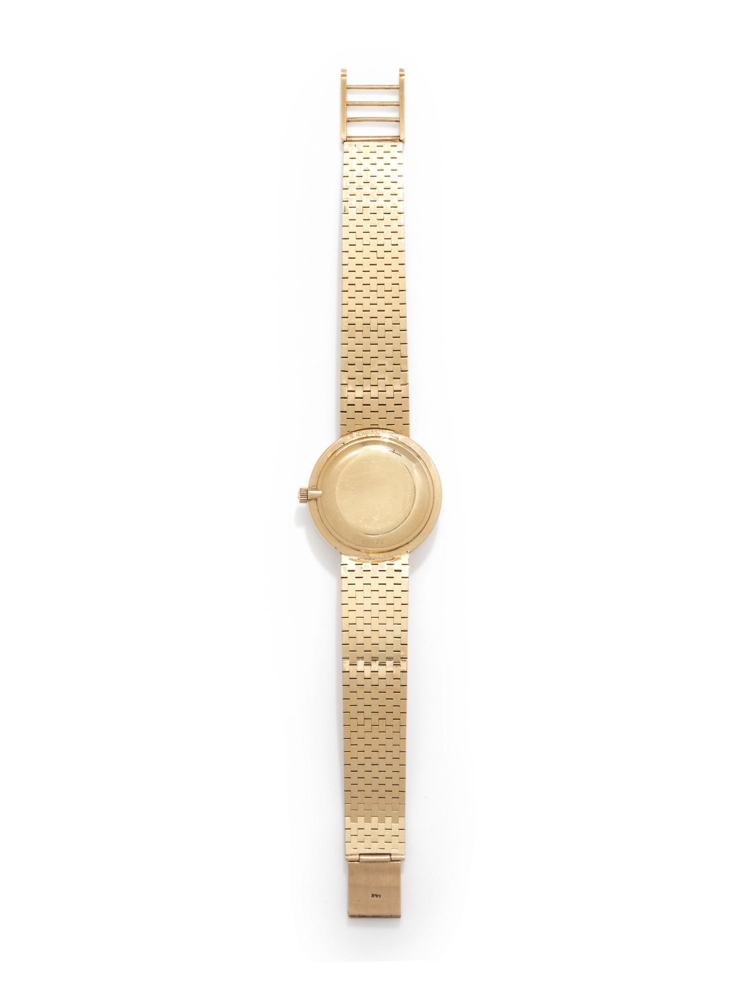 LUCIEN PICCARD, 14K YELLOW GOLD 'SEASHARK AUTOMATIQUE' WRISTWATCH