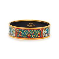 Hermès Bangle, Ear Clips, and Scarf Ring
