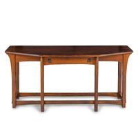 An Arts and Crafts Style Oak Console Table