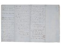 [CIVIL WAR]. BEAUREGARD, P.G.T. (1818-1893). Manuscript "Report on 'experiment' with George's Cannon" signed ("G.T. Beauregard"). Central Depot, Charleston, 6 November 1863.
